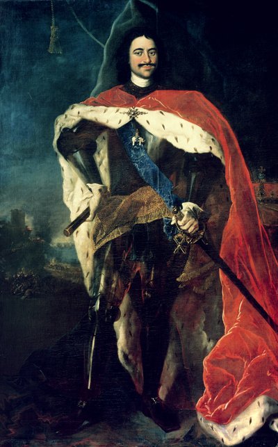 Peter the Great by Louis Caravaque